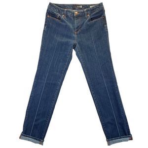 SEVEN7 Studio Straight Leg Dark Denim Jeans Women’s Size 8